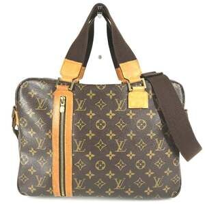 LOUIS VUITTON Brown Monogram Canvas Shoulder Bag